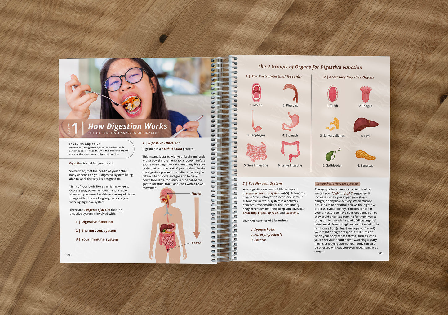 Functional Nutrition Textbook - Grades 6-12